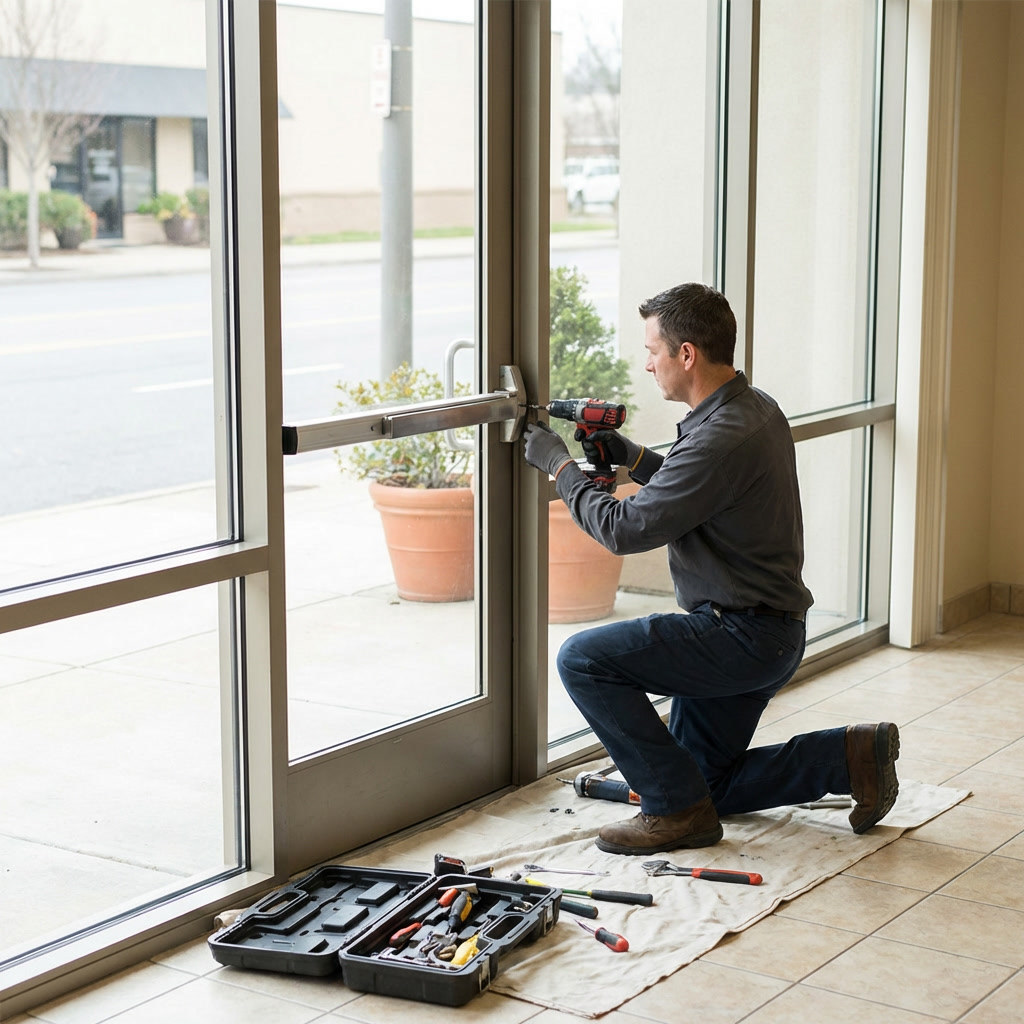 Commercial office lockout in Larkspur